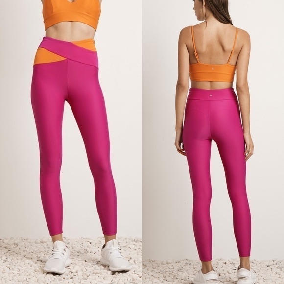 LANSTON Sport Conner Cross Leggings - Picture 3 of 6